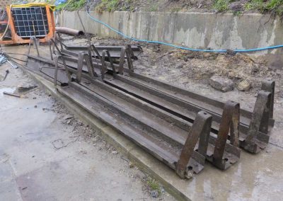 Material extracted from the Steel Cable & Cross Beam Slope Stabilisation System